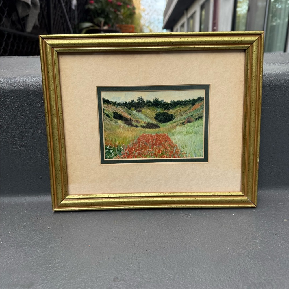 Home decor art drawing with frame living room art piece decoration vintage art - Picture 9 of 10